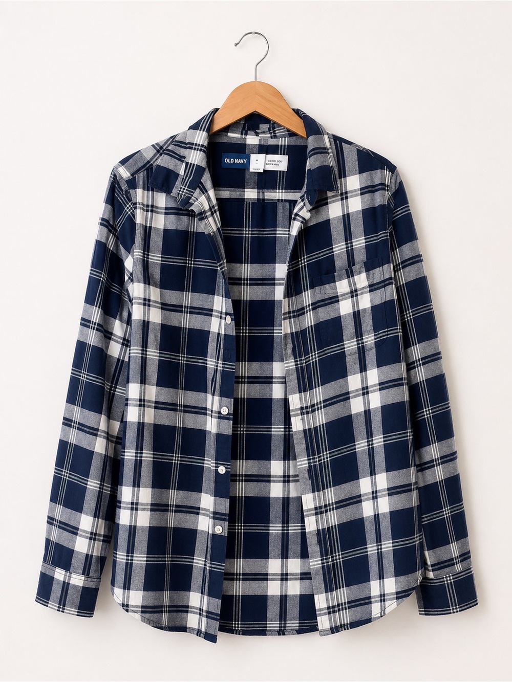 Old Navy Plaid Button Shirt Large L